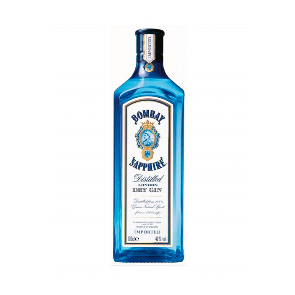 Bombay Sapphire 孟買藍寶石氈酒1公升| Bombay Sapphire Dry Gin 1L-金 