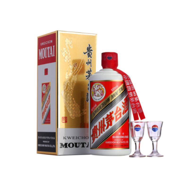 貴州茅台飛天53度醬香型白酒500毫升-白酒-茅台-Moutai-DUTY ZERO by cdf