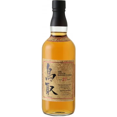 未開封THE TOTTORI BLENDED WHISKY 27年 The Tottori Blended Boubon Barrel 70Cl