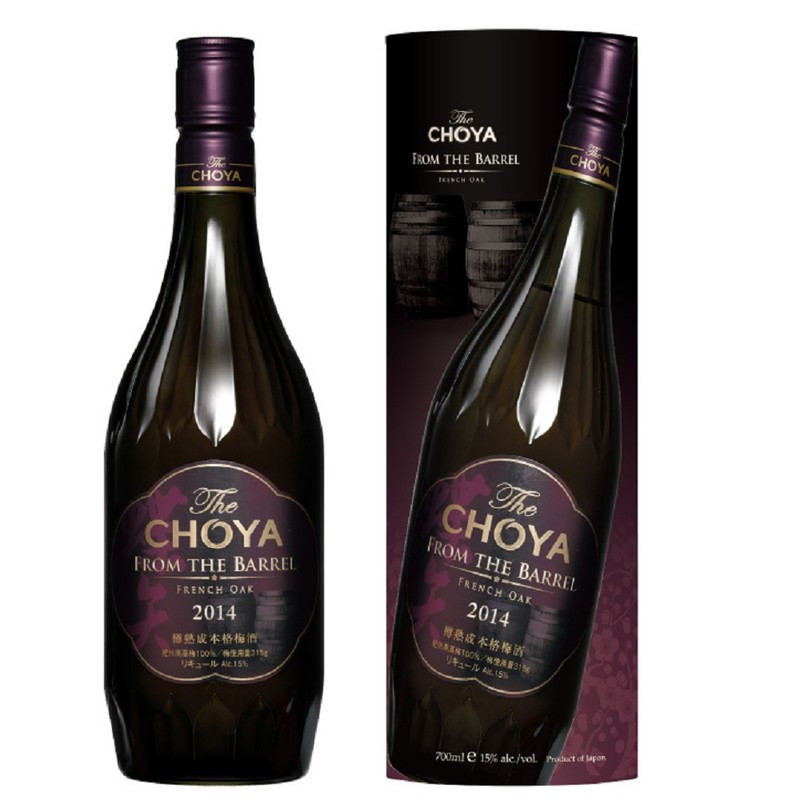 Choya 蝶矢葡萄酒桶釀梅酒2014 700毫升-梅酒-蝶矢-Choya-DUTY