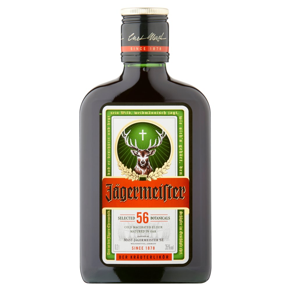 Jagermeister 德國野格利口酒200毫升| JAGERMEISTER HERBAL LIQUEUR