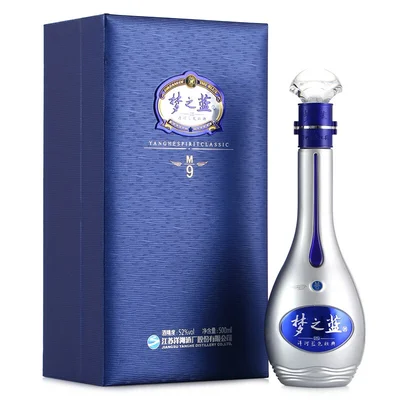 洋河藍色經典夢之藍M9 52度白酒500毫升-白酒-洋河-Yang He-DUTY