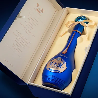 梦之藍 YANGHE SPIRIT CLASSIC M6+ 白酒 Amazon.co.jp: 夢之藍 M6+ 52度 550ml □洋河大曲の幻の白酒15年