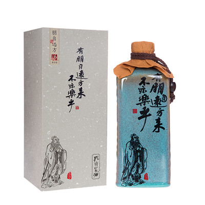 【新品未開封】朋自遠方 㳖香型 白酒 500ml 36％ 孔府家酒朋自遠方6濃香型白酒52度500毫升-白酒-孔府家-Kong Fu