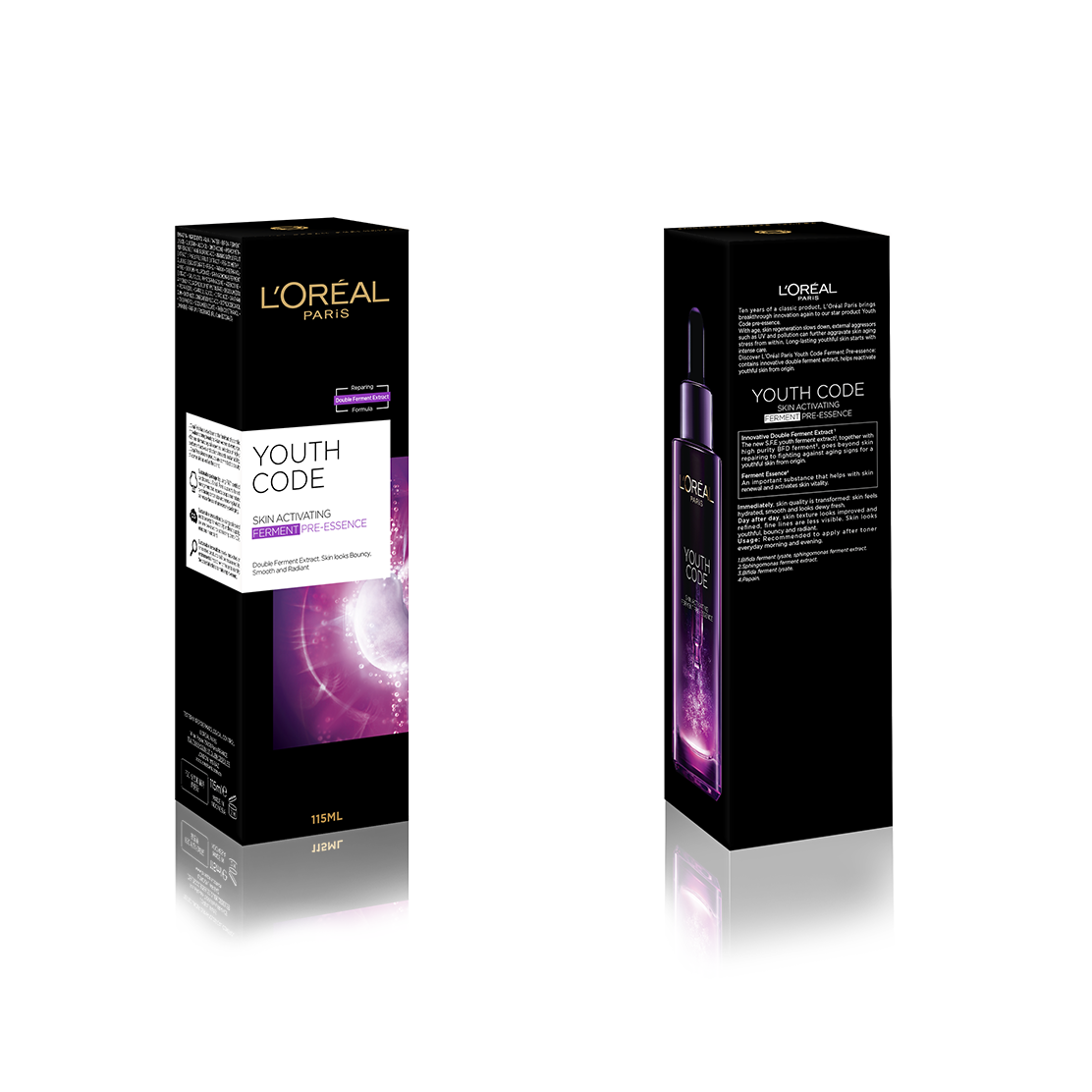 L'OREAL PARIS YOUTH CODE 美容液 115ml Youth Code Ferment Pre-Essence 115ml Duo