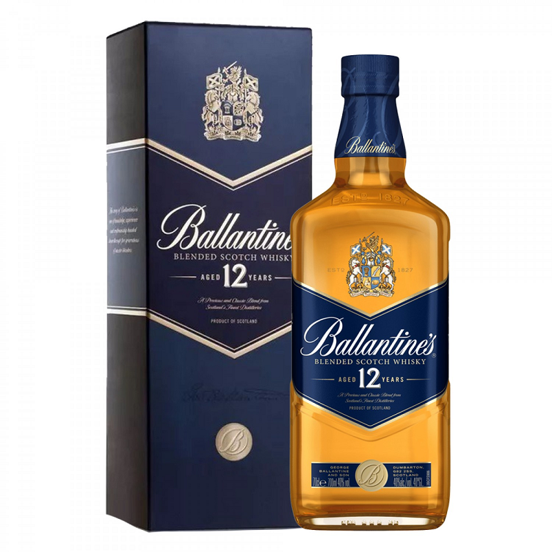Ballantine's 百齡壇調和威士忌12年700毫升| Ballantine's 12YO