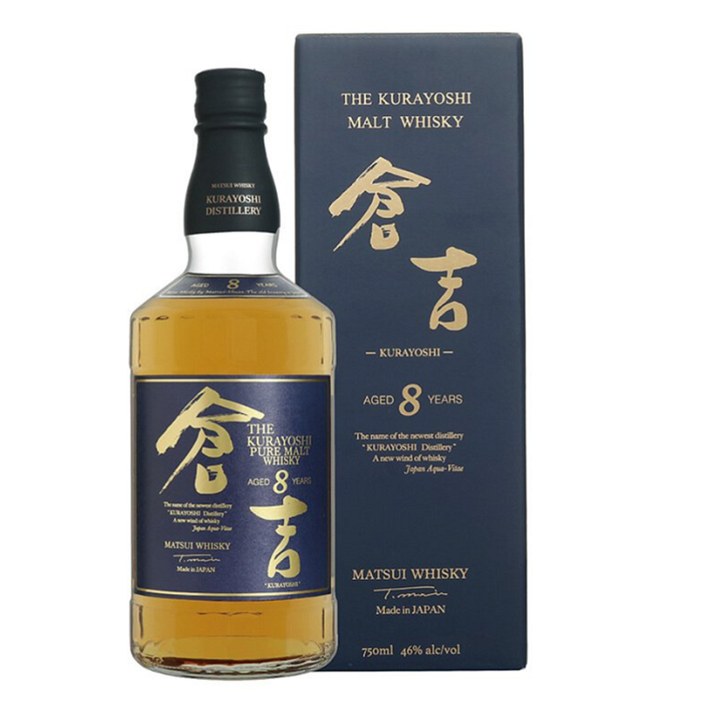 The Kurayoshi 倉吉8年日本混合麥芽威士忌700毫升| The