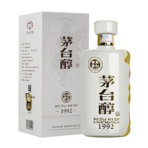 貴州茅台醇1992柔和酱香型白酒53度500毫升-白酒-茅台-Moutai-DUTY ZERO 