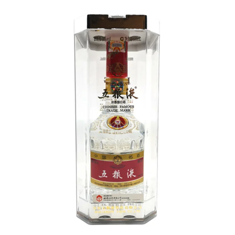 白酒　五粮液 Wuliangye Glass 五粮液水晶装375ml $149 FREE DELIVERY - Uncle