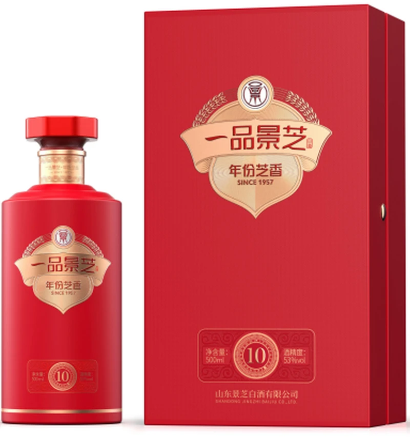 一品景芝10年53度芝麻香型白酒500毫升-白酒-一品景芝-Yipinjingzhi