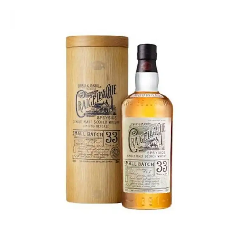 Craigellachie 魁列奇33 年斯貝塞單一純麥威士忌700毫升