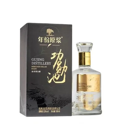 古井貢年份原漿功勳池52度白酒500毫升-白酒-古井貢酒-Gu Jing Gong Jiu
