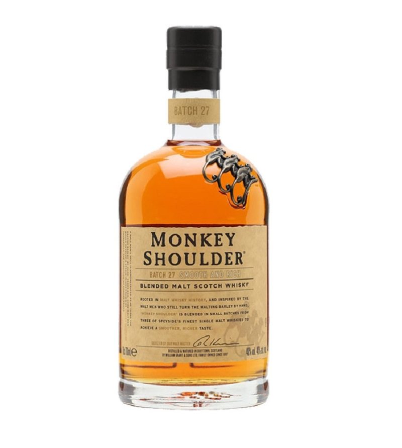 Monkey 三隻猴子三重麥芽威士忌1公升| Monkey Shoulder 1L-单一麥芽