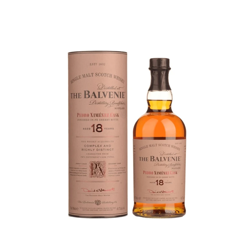 The Balvenie 百富PX雪莉桶18年單一麥芽威士忌700毫升| The Balvenie