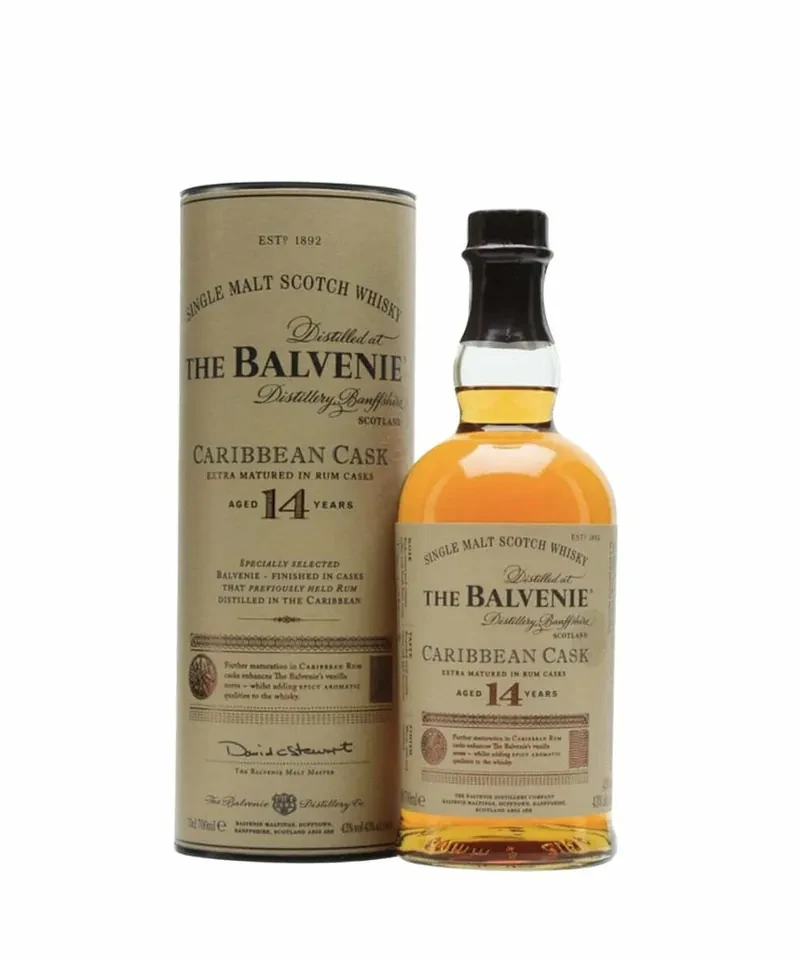 The Balvenie 百富14年加勒比海蘭姆桶單一純麥威士忌700毫升| The The 