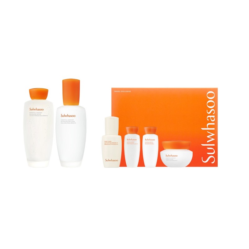 Sulwhasoo 雪花秀 スキンケア6点セット Sulwhasoo雪花秀滋盈肌本舒活日常護膚六件套-面部套装-雪花秀
