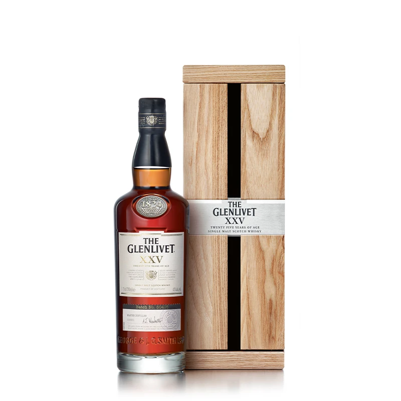 THE GLENLIVET XXV グレンリベット 25年750ml ウイスキー The Glenlivet 25 Year Single Malt Scotch Whisky (750 ml) | Keg N