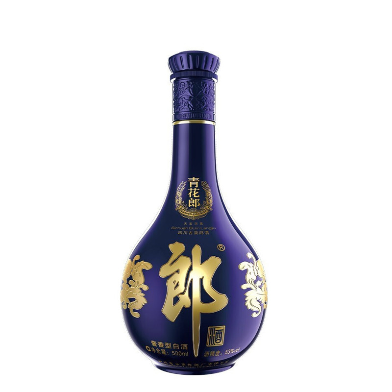 郎酒青花郎53度醬香型白酒500毫升-白酒-郎酒-Lang Jiu-DUTY ZERO by