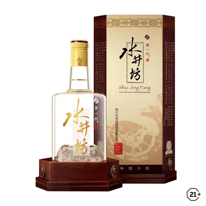 期間限定価格商品 水井坊井台瓶52度白酒500毫升-白酒-水井坊-Shui Jing Fang-DUTY その他