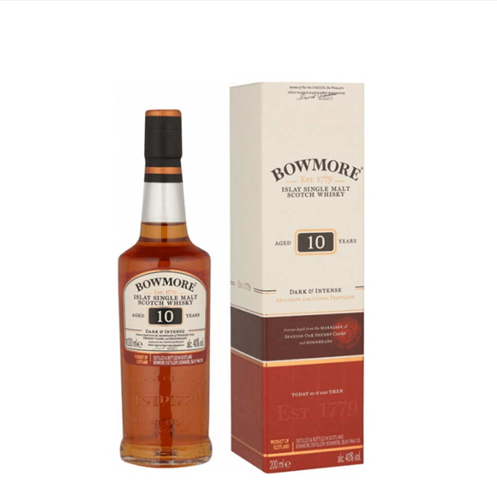 Bowmore 波摩10年單一麥芽威士忌200毫升| Bowmore 10 Year Old