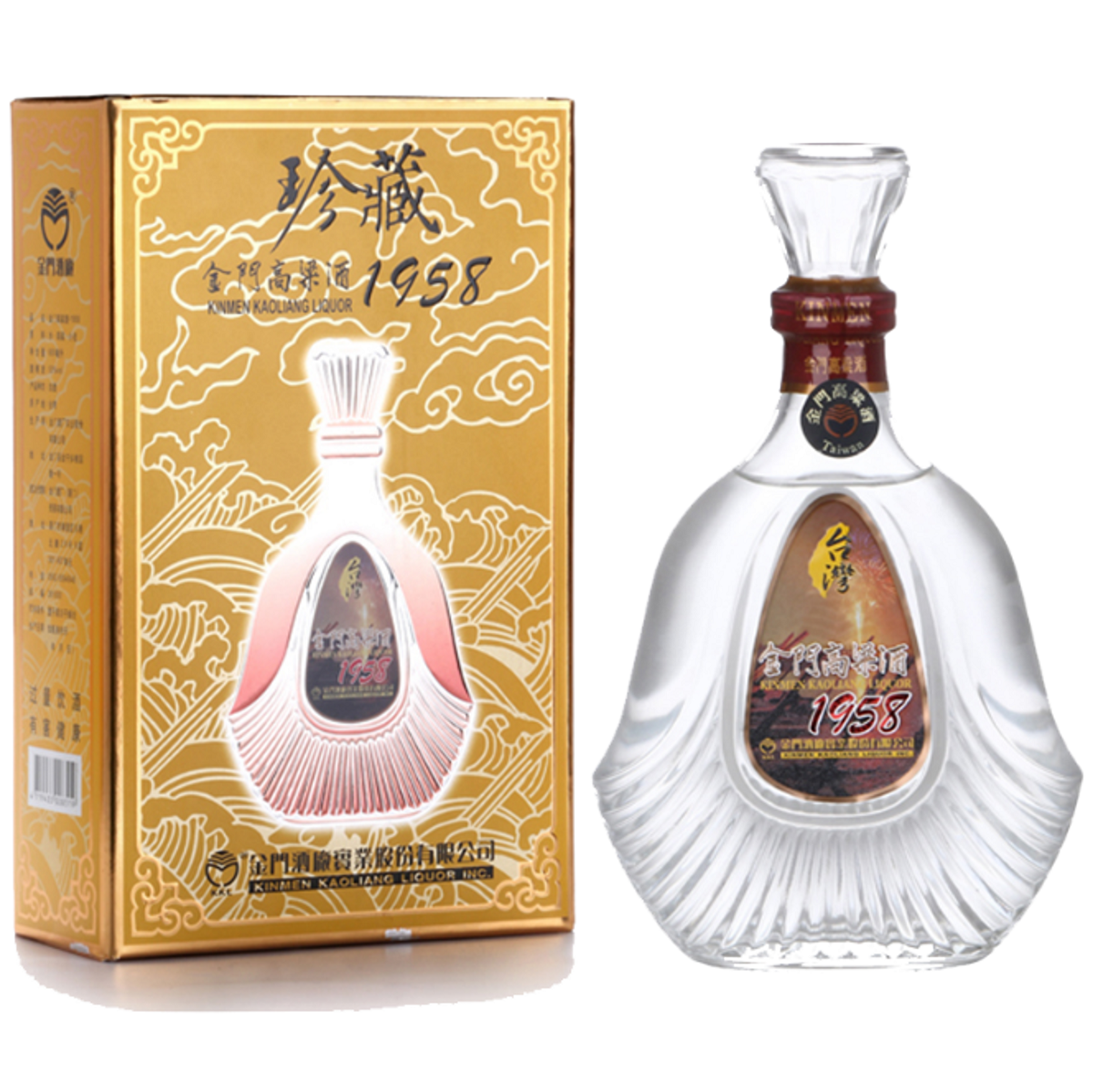 金門高粱1958 53度高粱酒600毫升丨Kinmen Kaoliang Liquor 1958