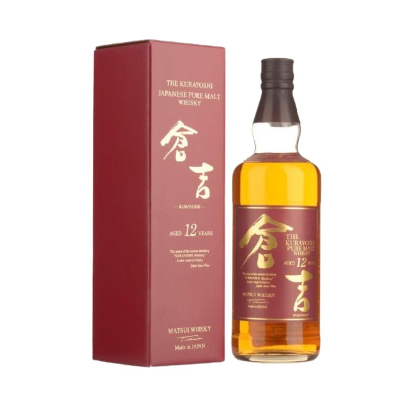 The Kurayoshi 倉吉12年純麥威士忌700毫升| The Kurayoshi 12YO Matsui