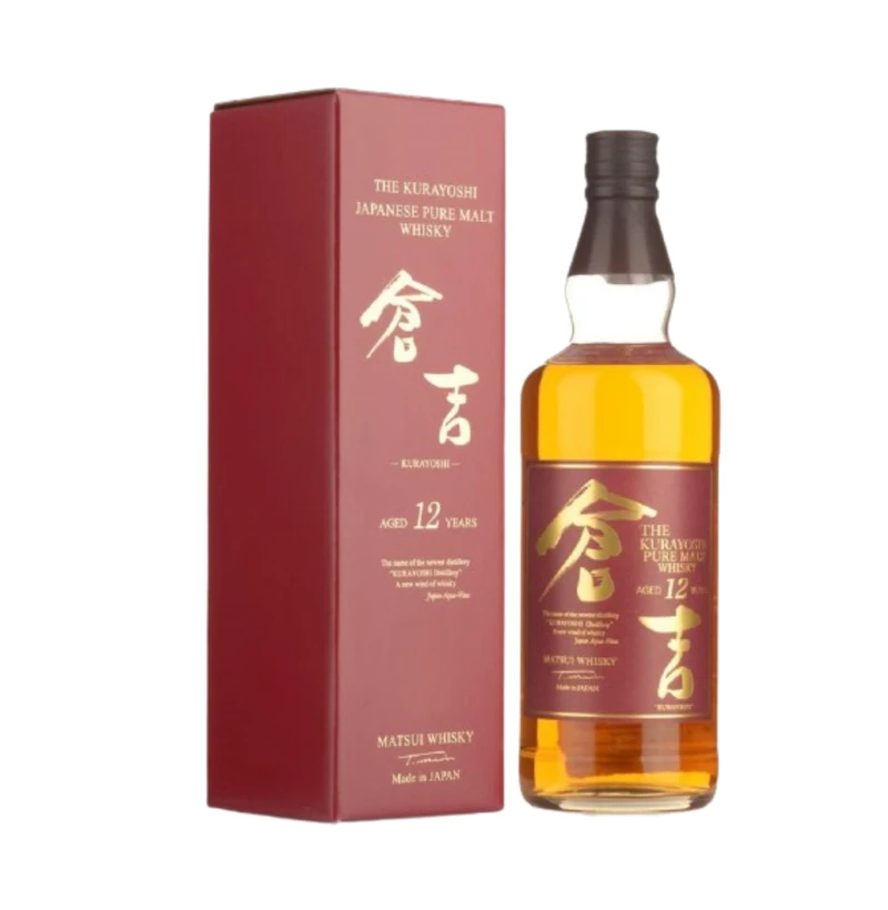 The Kurayoshi 倉吉12年純麥威士忌700毫升| The Kurayoshi 12YO Matsui