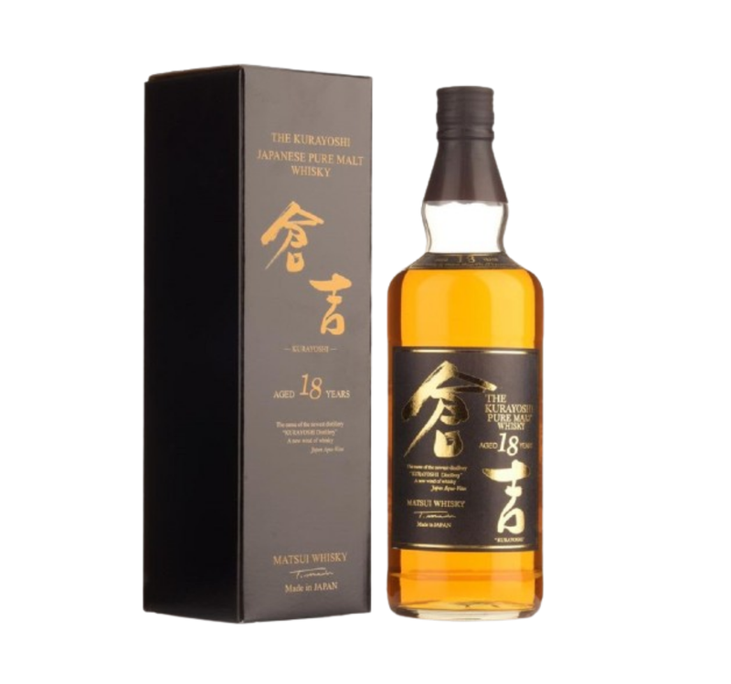The Kurayosh 倉吉18年純麥威士忌700毫升| The Kurayoshi 18 YO Matsui