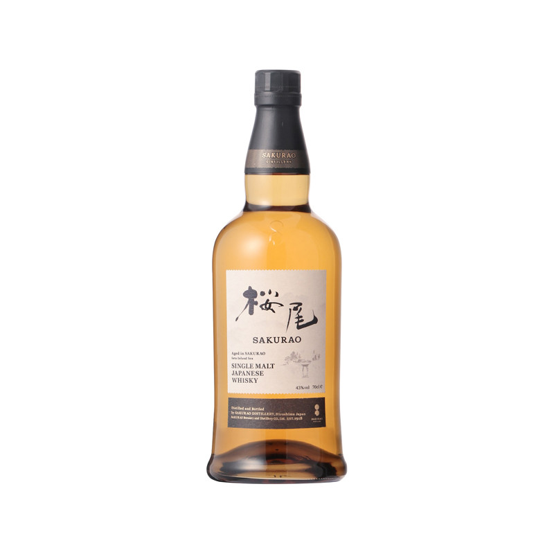 (特卖商品)樱尾单一麦芽威士忌43% 700ml