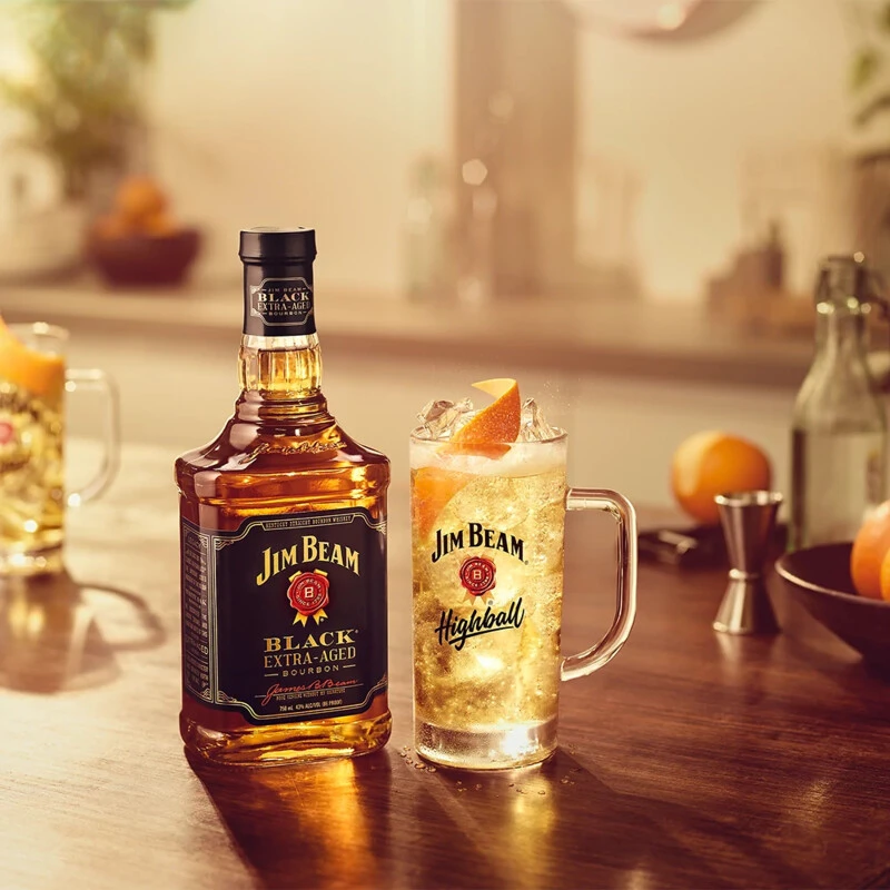 Jim Beam 金賓黑牌波本威士忌1公升| Jim Beam Black Bourbon Whiskey