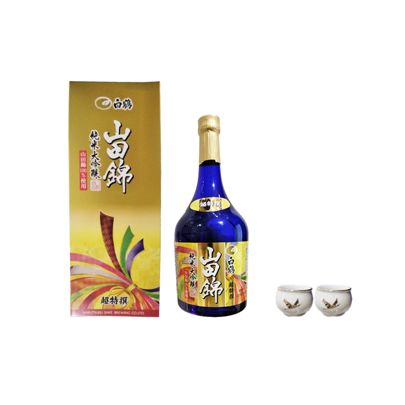 Hakutsuru白鹤山田锦纯米大吟酿清酒礼盒装720ml 15%vol-16%vol