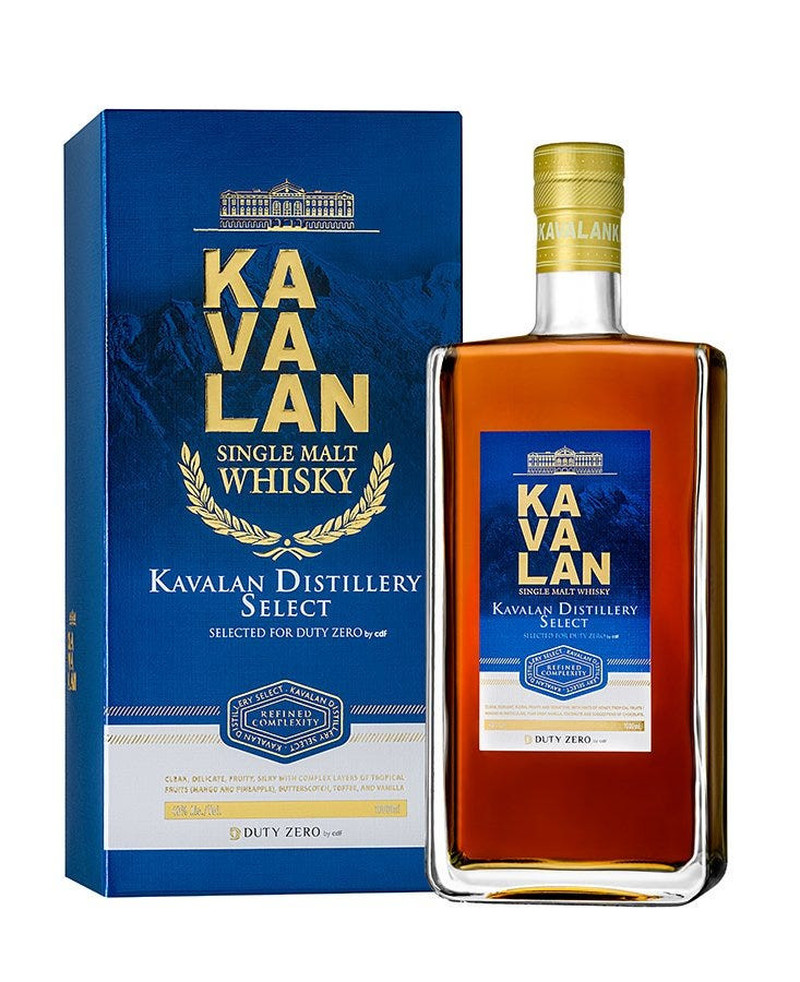 Kavalan 噶瑪蘭珍選單一麥芽威士忌CDF專售1公升丨Kavalan Distillery