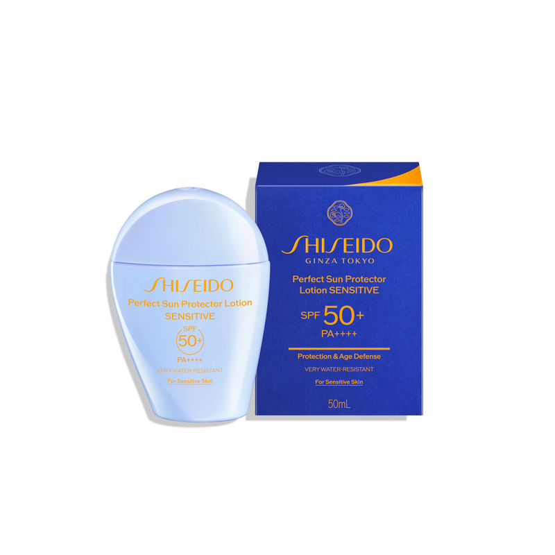 SHISEIDO資生堂新豔陽夏臻效水動力防曬乳液（敏感肌膚適用）50ml-防晒