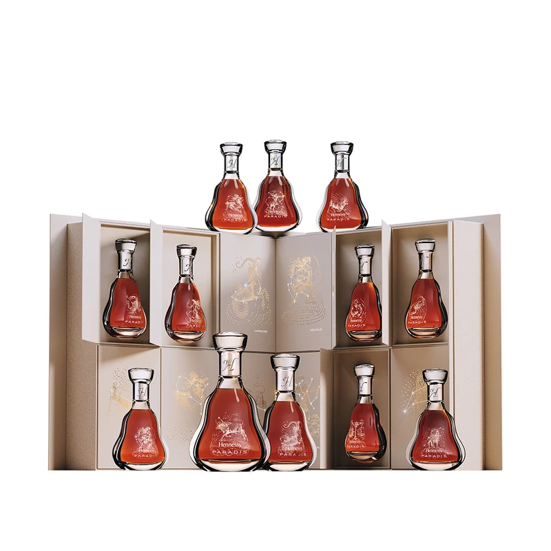 Hennessy 軒尼詩百樂廷十二星座典藏(50毫升x 12)丨Hennessy Paradis