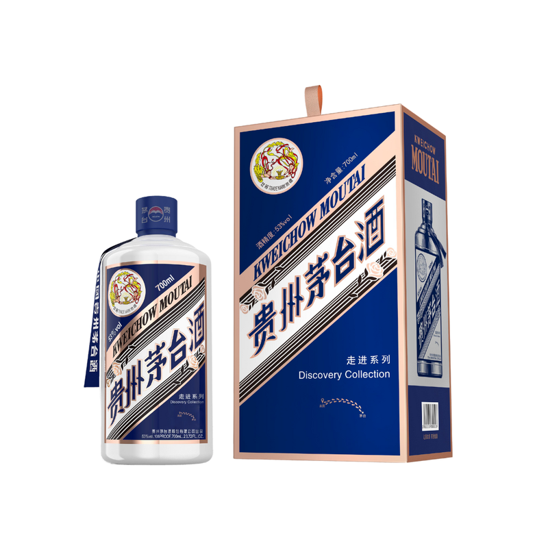 Kweichow Moutai 100ml 53% 白酒　茅台 Moutai 53度貴州茅台酒走進影集（走進·英國）700毫升丨Kweichow Moutai