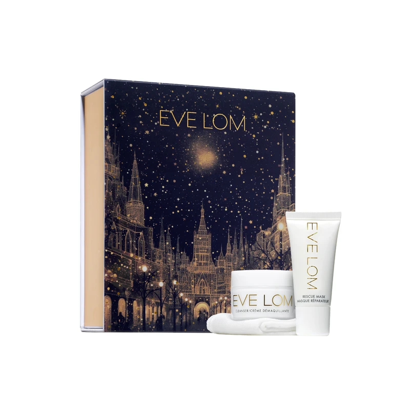 EVE LOM伊芙珑迷你臻彩节日礼盒 王牌卸妆膏20ml+急救面膜15ml