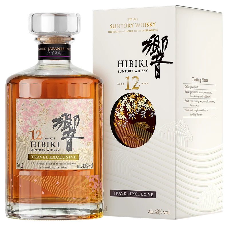 響　HIBIKI 12 Years Old 日本のウイスキー Hibiki 響12年調和威士忌700毫升| Hibiki 12 Years Old Blended Whisky